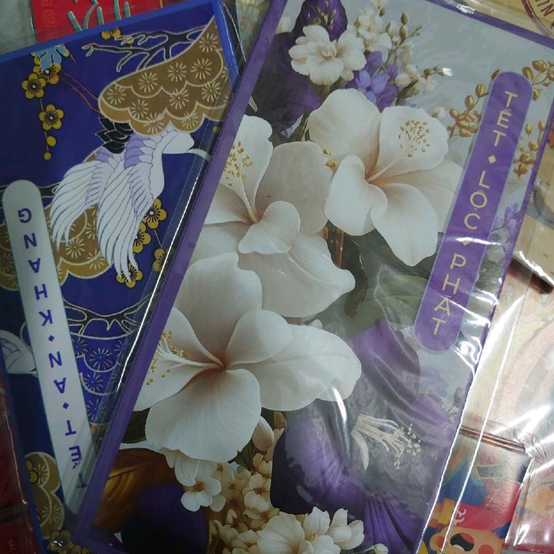 bao lì xì, giấy trơn bóng, nhiều hình đẹp 2