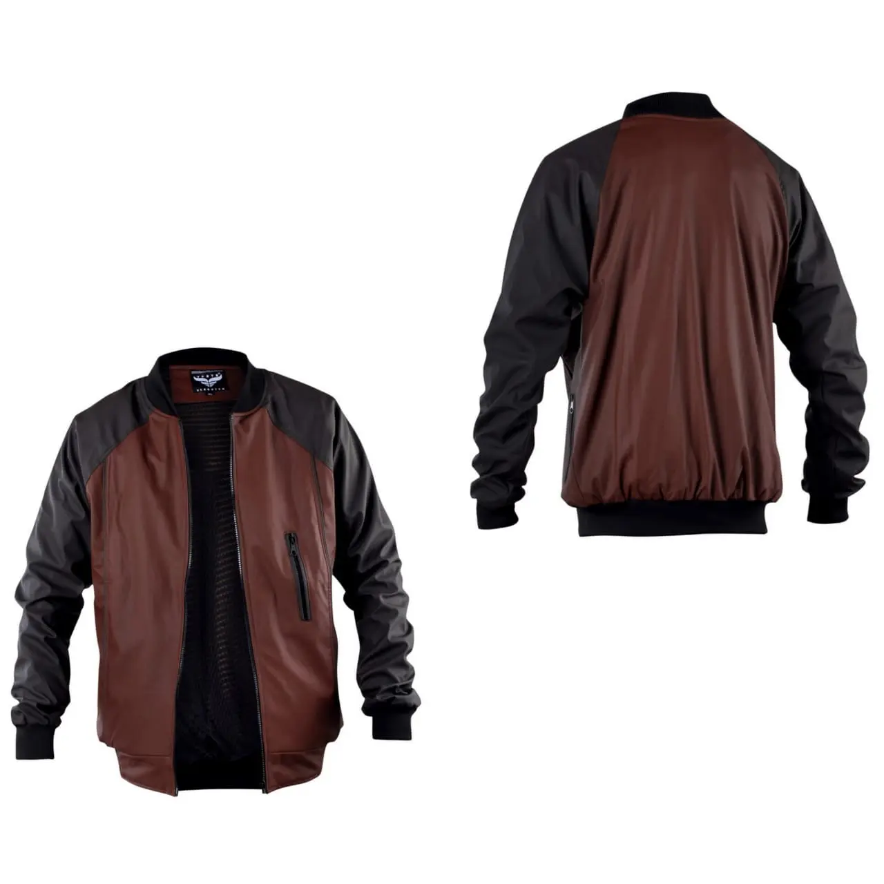 Jaket Pria Semi Kulit BKR 016 Jaket Motor Touring  Distro Keren