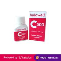 Gambar halowell c 500 botol 30 kaplet dari Apotek SBS Farma Gading Serpong Kab. Tangerang 1 Tokopedia