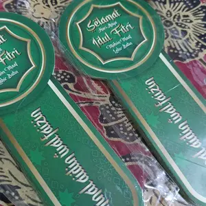 [20pcs] Sticker Label Cookies Stiker Segel Toples Lable Dus Packaging Kue Kering Ramadhan Idul Fitri Lebaran