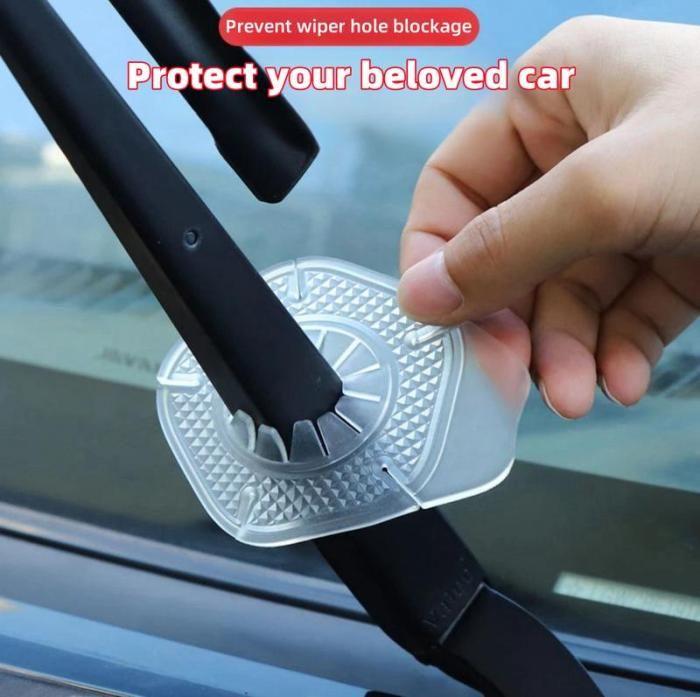Product Introduction of Car Wiper Hole Protective Cover Wiper Dustproof Anti-Hole Plug Silica Gel Pad High Temperature Resistance Abrasion Resistant Protection Sleeve Anti-Leaf 7