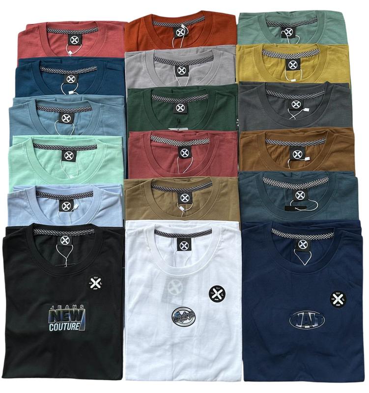 Paket 4 Pcs Kaos Distro Pria Semi Katun - Motif Retro, Korea, Simpel, Santai - Panjang,distro Cowok Keren atasan pria lengan Pendek Casual 5