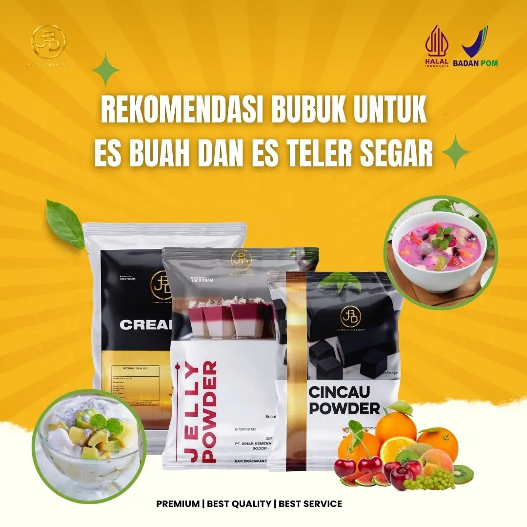[BUBUK REKOMENDASI  BUAH RAMADHAN] Bubuk Minuman Premium 1kg ANEKA VARIAN RASA