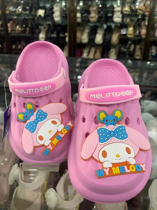 Sandal Karet Anak Melodi Pink & Fushia - Fashion Anak 1