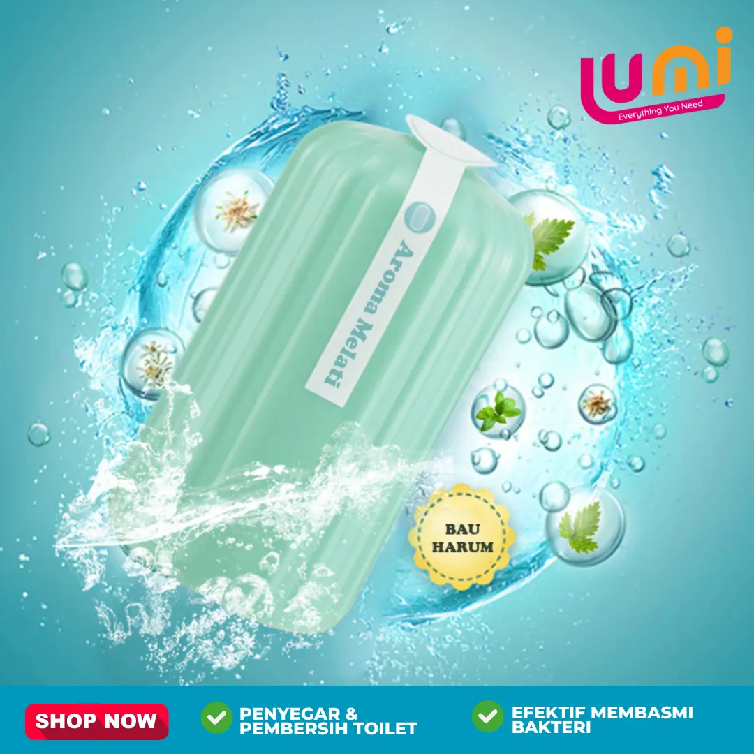 [3 PCS] Pembersih Penyegar Kloset Toilet Automatic Cleaner Pembersih WC Tahan 80hari / Pengharum Toilet