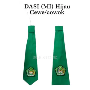 dasi sekolah (MI) warna hijau sekolah dasar sd laki-laki/perempuan sekolah sd