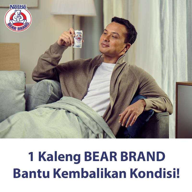 BEAR BRAND Susu Beruang Kaleng Susu Steril 189mlx6pcs Free Container 5