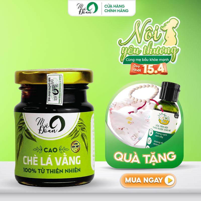 Cao chè vằng Mệ Đoan nguyên chất hũ 100g