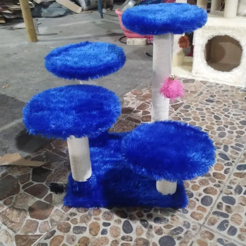 CONDO KUCING - MAINAN KUCING KITTEN MELONCAT DAN MEMANJAT -CAT CONDO kasur 4