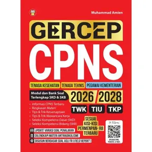Buku Gercep CPNS 2026/2028 Lengkap 100% Original