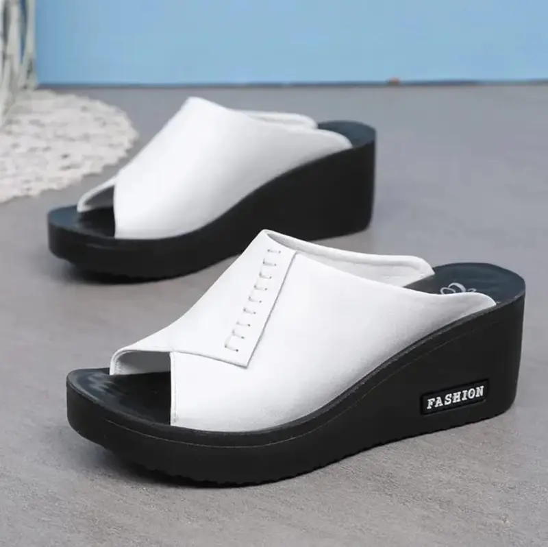 PROMO BELI 1 GRATIS 1 Sandal Wedges Wanita Terbaru Sandal Wedges Wanita Rempel Empuk Kekinian 2024 2