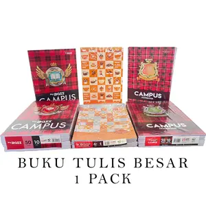 Buku Tulis Big Boss Campus Besar 36 42 50 Lembar Isi 10 Buku 1 Pack Notebook Kertas Sekolah Kantor Stationery Paper