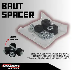 DOCILWORKS - Baut Visor Windshield Nmax DAN Aerox