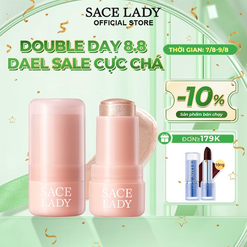[COD]Phấn Bắt Sáng SACE LADY Mỹ phẩm trang điểm dạng thạch độc đáo 8g
