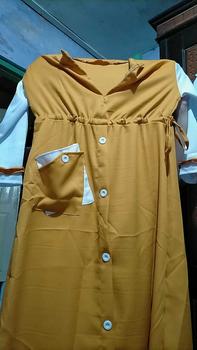Product Review of Laviona Maxy Dress Cantik Model Terbaru Lagi Buming Matt Crepe Premium Army Fit Kancing  Panjang  Nyaman  Simple  Casual from N**l M**h 0