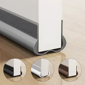 Silikon Penutup Celah Bawah Pintu Model U 93cm Lis Karet Penghalang Debu Serangga Anti Kecoa Door Seal