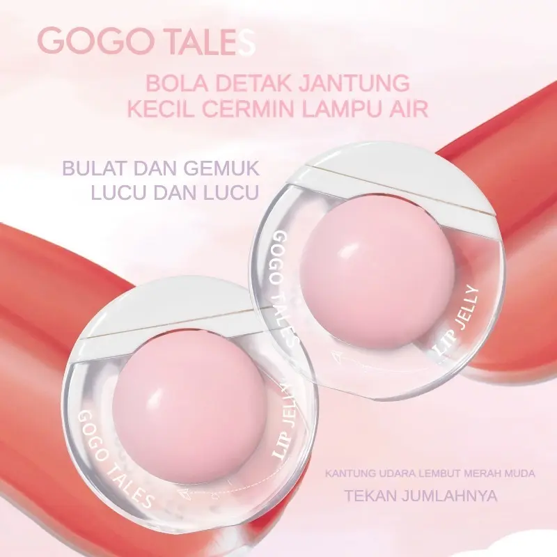 Gogo Tales Wattery Liptint Lipgloss Melembabkan Bibir Kering Plumping for Make Up Liptint Merah Juicy Lips Lipstik Ombre Kosmetik Lipstik Lipstick Girl divine lipteen lip tint omg