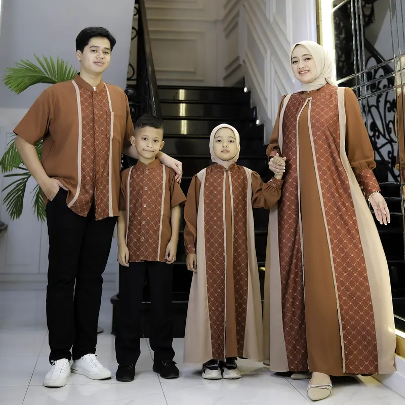 Gwenza - Mufiandra Couple Gamis Koko - Muslim Wanita 3