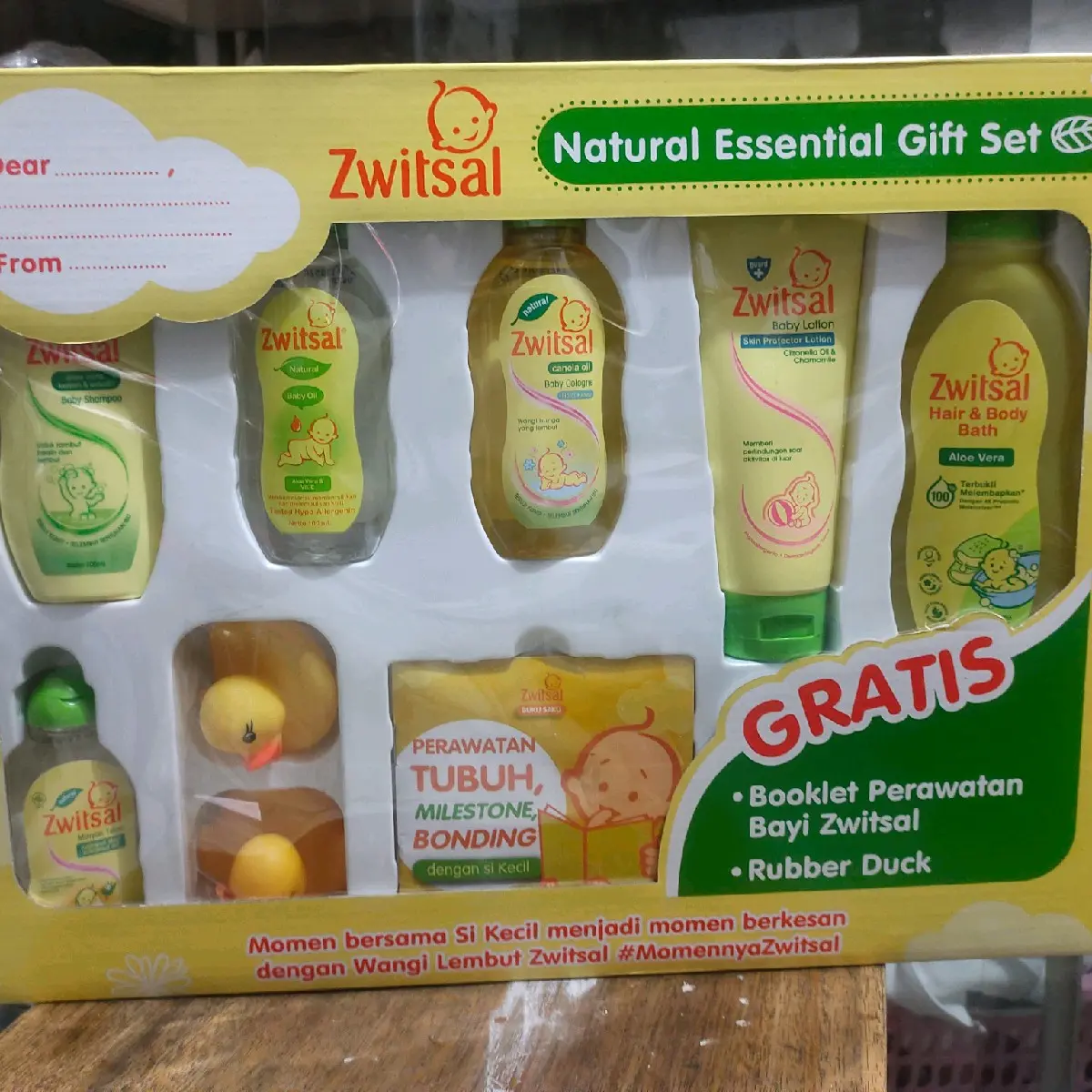 Zwitsal natural essential gift set