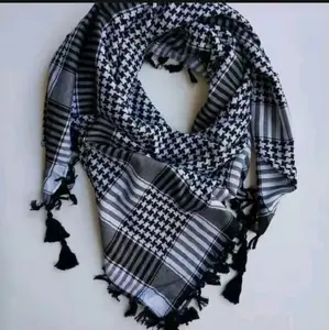 sorban tactical palestina motif songket Quality export cocok untuk para santri dan hijab perempuan Selendang