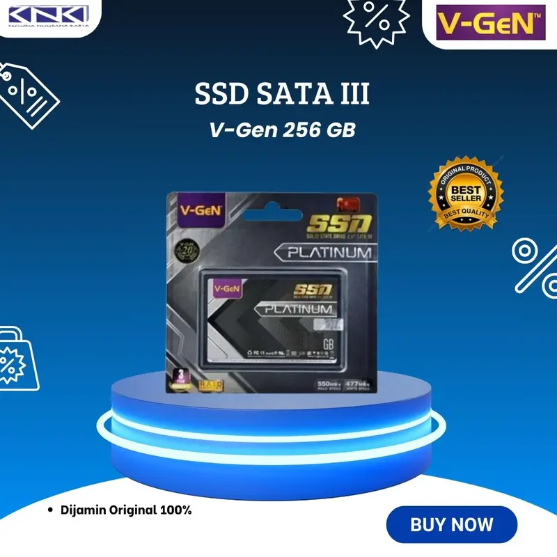 Ssd V-Gen 256Gb Sata III Solid State Drive 2.5" VGen 0