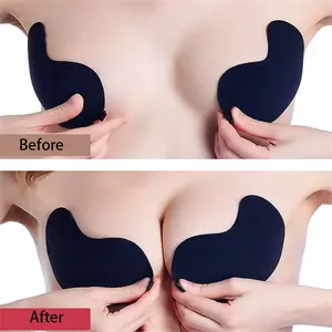2PC/1PC Invisible Strapless Adhesive Stick Bra Push Up Bras Women Lingerie Seamless Silicone Nipple Covers Bralette Underwear