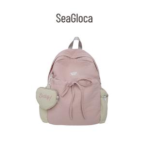 กระเป๋าเป้เดินทางกีฬาแบบพกพา, SeaGloca, น้ำหนักเบา, เหมาะสำหรับนักศึกษาวิทยาลัย, พร้อมจี้กระเป๋าสตางค์, สำหรับผู้หญิง, No 1911