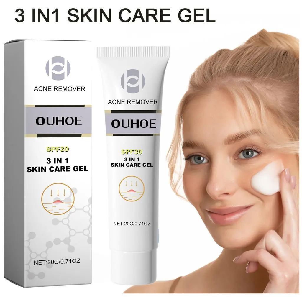 Gel Điều Trị Mụn Trứng Cá Trên Khuôn Mặt, 20g, Làm Sạch Sâu, Làm Mờ Mụn Trứng Cá, Mụn Đầu Đen, Dưỡng Ẩm, Gel Sửa Chữa Da