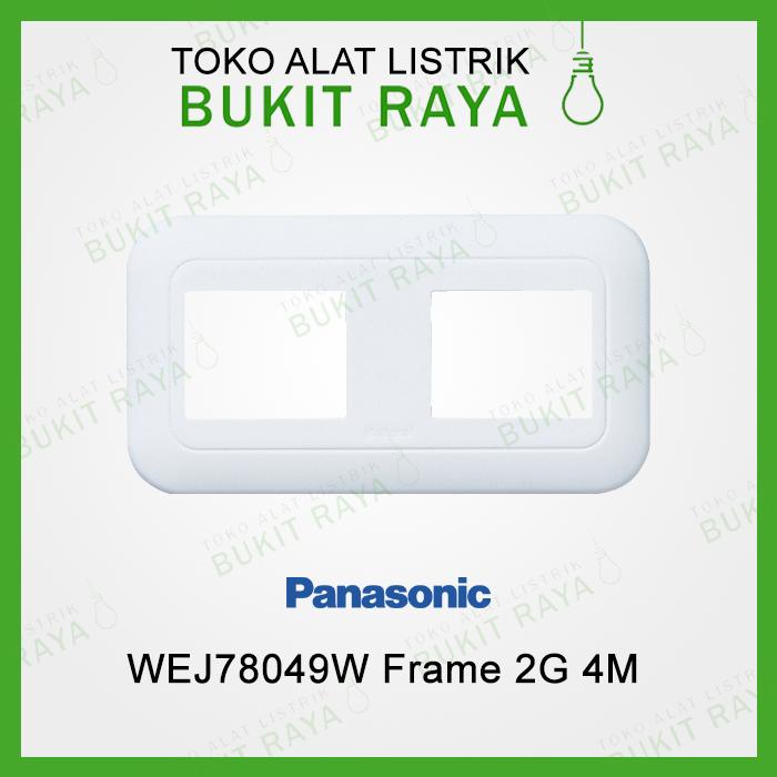 Frame Catatan Jual WEJ780 Panasonic Frame Plat Lubang Saklar 1 Gang 2 Gang Wide ...