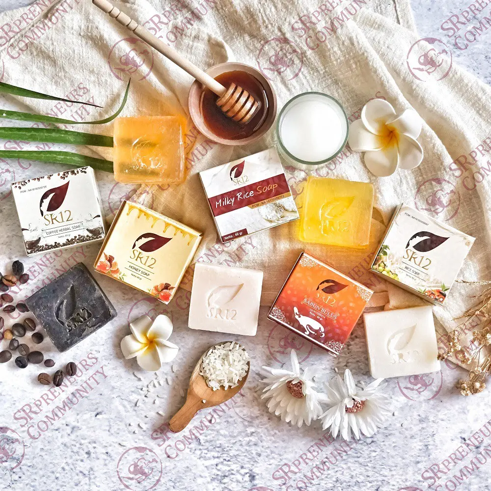 SABUN BATANG SR12 / Bulus soap SR12 / Coffee Soap SR12 / Milky Rice soap SR12