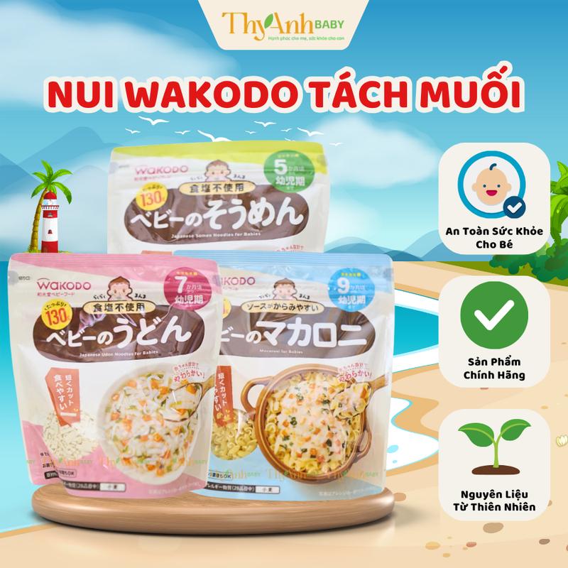 Mì Somen Udon Nui Wakodo Cho Bé Nhật Bản