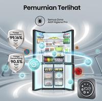 Gambar HISENSE RQ662N4IWU KULKAS 4 PINTU SIDE BY SIDE 555L INVERTER TECHNOLOGY FAN COOLING dari D ELEKTRONIK STORE Kota Administrasi Jakarta Barat 5 Tokopedia