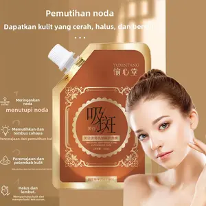 YUXINTANG Masker Pemutih Anti Noda & Kerut 100% Efektif Menyerap Jerawat Flek Hitam Membersihkan Kulit Mencerahkan Pencerah Muka Wajah/masker eksfoliasi/masker wajah flek hitam/Masker anti kerut/Untuk pria dan wanita