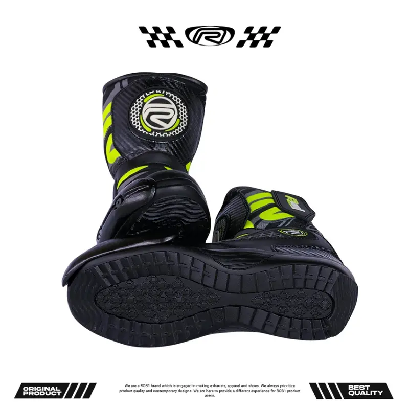 Sepatu ROB1 Racing Avia Kids fluo 1