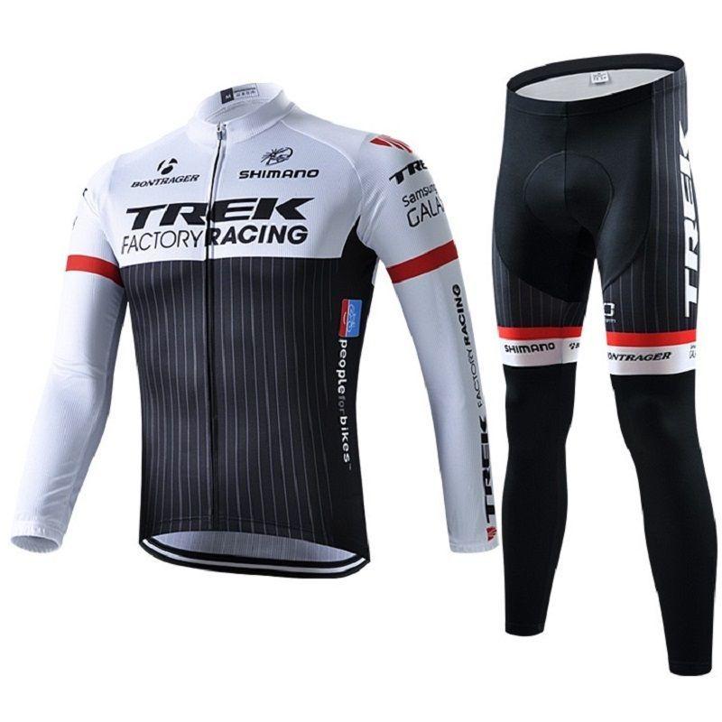 Product Introduction of TREK Thin Spring and Autumn Sports Mountain Self-Made Bicycle Clothing Thin Long-Sleeved Cycling Clothes Suit Breathable for Men and Women 1