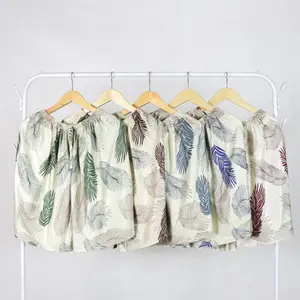 Celana Pendek Wanita Santai Super Jumbo Bahan Rayon Muat BB 90 Kg