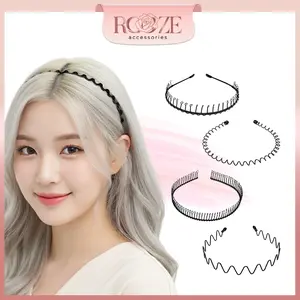 Bando Sirkam Dewasa Pria Wanita Bando Kawat Premium Sisir Fungsional Daily Styling Korean Looks