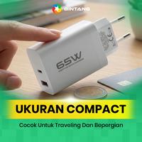 Gambar BINTANG C99Q Adapter Charger Fast Charging 65W Dual Port USB + Type C 30W dari Bintang Official Store Kota Tangerang 4 Tokopedia