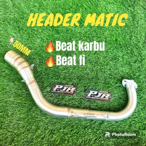 Leher knalpot beat karbu dan beat fi d50mm