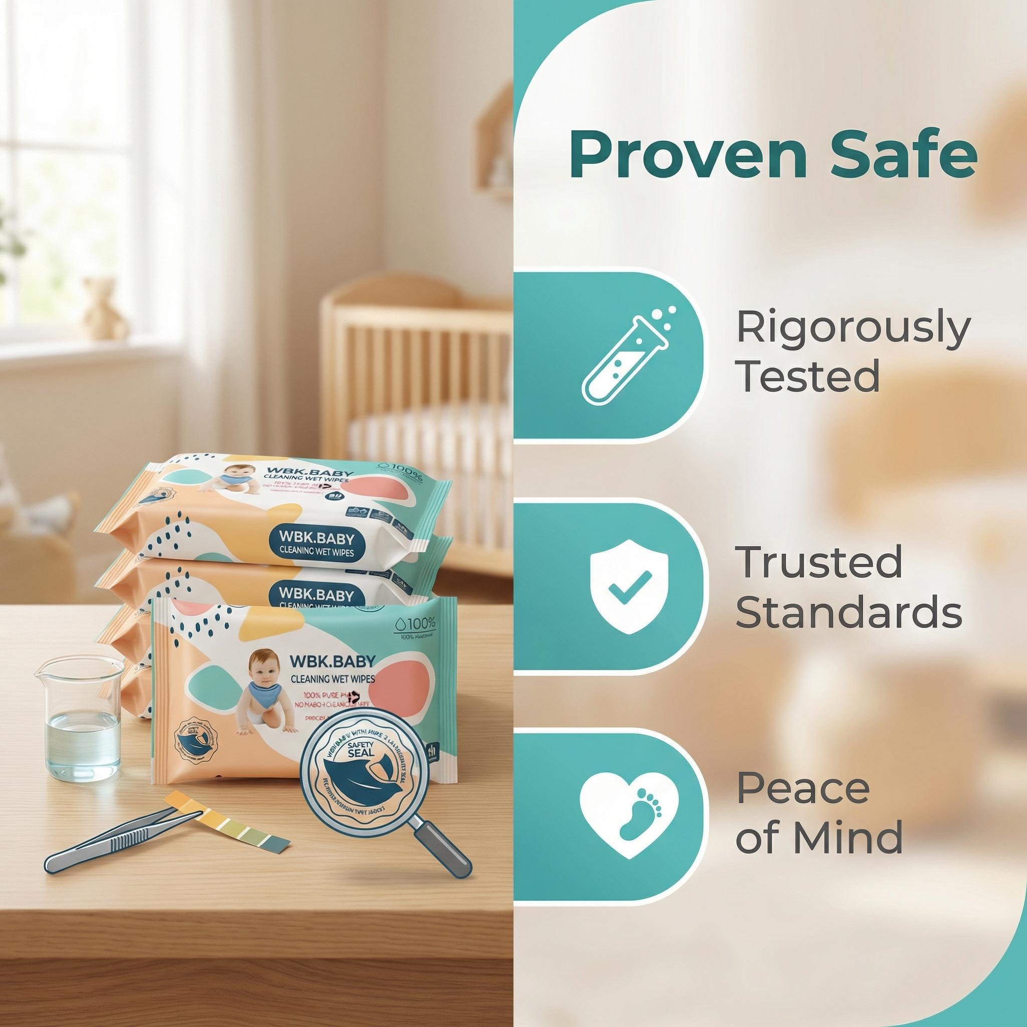 COD Tissu Basah 3 Pack Aman untuk Kulit Bayi Tanpa Alkohol dan Wangi Isi 80 Lembar 100% Pure Water Tissue Wipes Tisu Tidak Mengandung Pewangi Balita tisubaby kodomo