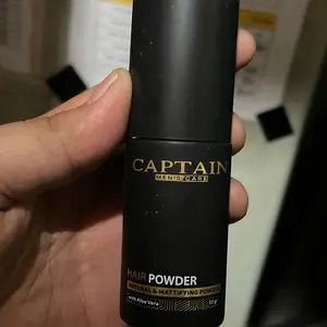 Captain Hairstyling Hair Powder 10gr / Hair Powder Pria / Bubuk Penata Rambut / Strong Hold / Matte / Volumizing / Membuat Rambut Tampak Lebih Tebal / Rambut Bertekstur / Mengatasi Rambut Lepek Pomade Rontok