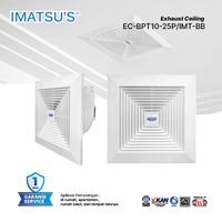 Gambar IMATSU'S Ceiling Exhaust Fan 10 Inch 220V Exhaust Plafon Penghisap Udara Ventilasi Kamar Mandi Toilet Dapur dari Kipas Online CKE Kota Administrasi Jakarta Barat 5 Tokopedia
