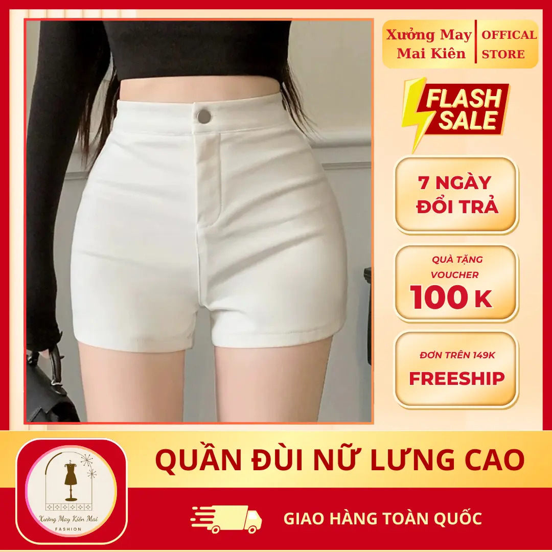 [MỞ BÁN]QUẦN ĐÙI NỮ LƯNG CAO CHẤT UMI HÀN TÔN EO HÁCH DÁNG