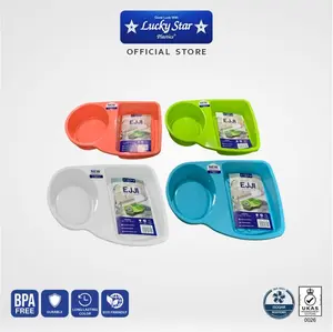 Lucky Star- EJJI WADAH SPONS CUCI PIRING / PERLENGKAPAN CUCI PIRING / WADAH SABUN Buah Plastik