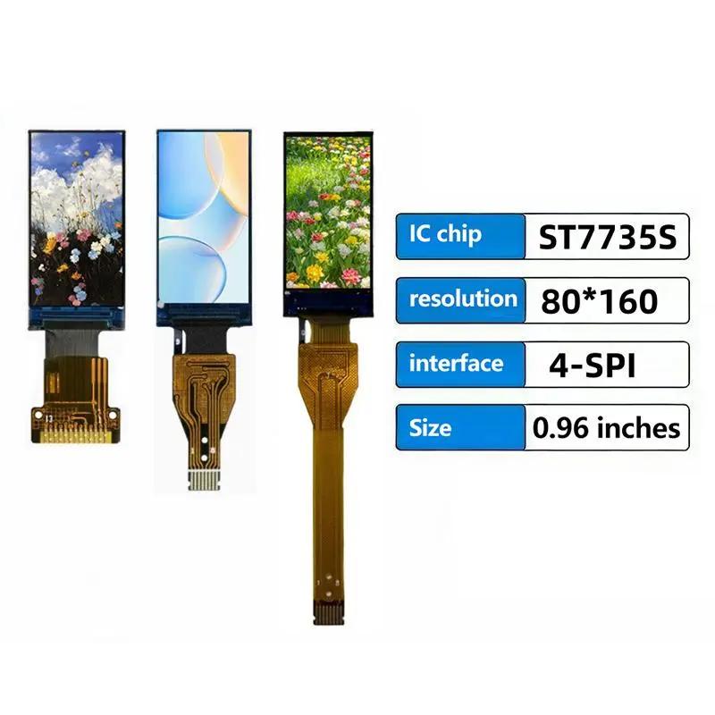 0.96 inch 80x160 TFT Màn hình hiển thị đầy đủ xem trắng LED st7735 điều khiển…