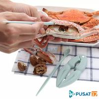 Gambar ALAT PENJEPIT CANGKANG KEPITING SET / TANG CAPIT KEPITING 8 IN 1 / CRAB CRACKER / ALAT DAPUR dari Pusat17 Kota Administrasi Jakarta Utara 1 Tokopedia