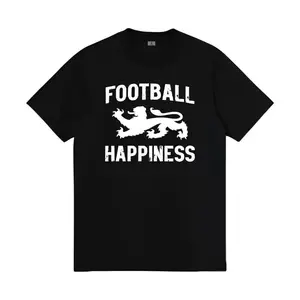 TSHIRT FOOTBALL HAPPINES -SMALL CIRCLE, LOVE FOOTBAL, PEACE LIFE | Tshirt Cotton 2iehwqeqjls
