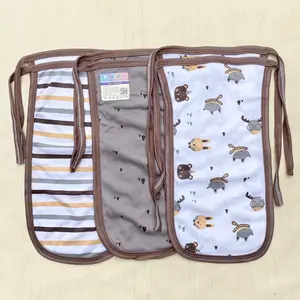 6/12 Pcs Popok Kain Popok Kain Bayi 2 Lapis Popok Bayi Popok Bayi Cuci Ulang Popok Tali Bayi Baru Lahir - AYAKAN BABY