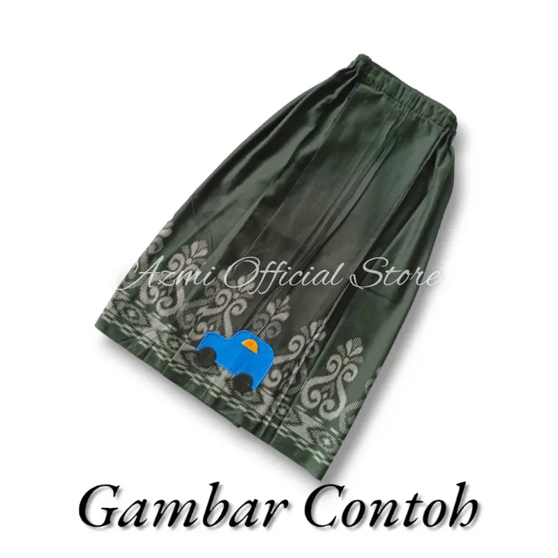 Sarung Instan Anak, sarung model rok, sarung praktis, sarung murah, sarung kekinian 3