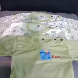 Terlaris No. 1 | Paket 3 Set Baju Piyama Bayi Denzie SNI Setelan Panjang Newborn Usia 3-24 Bulan Unisex